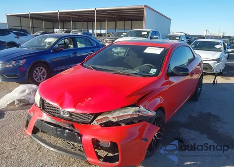 2011 Kia Forte Koup Sx from USA, damaged, VIN KNAFW6A30B5331619
